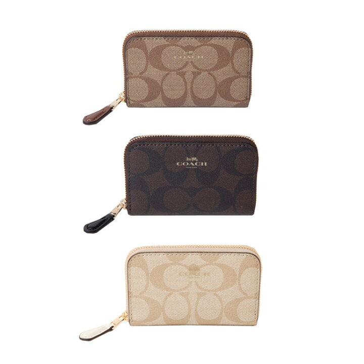 楽天市場】コーチ 財布 COACH ラグジュアリー シグネチャー ジップ 