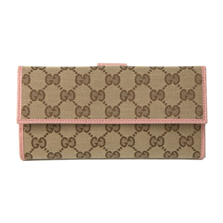 楽天市場】グッチ GUCCI 財布 グッチシマ GG キャンバス 二つ折り 長 