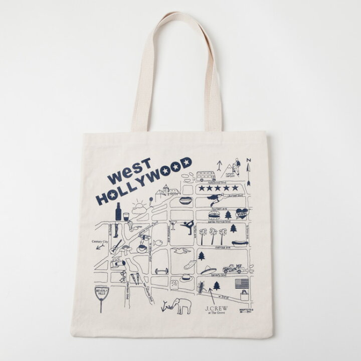楽天市場】【J.CREW】 ジェイクルー トートバッグ エコバッグ West 