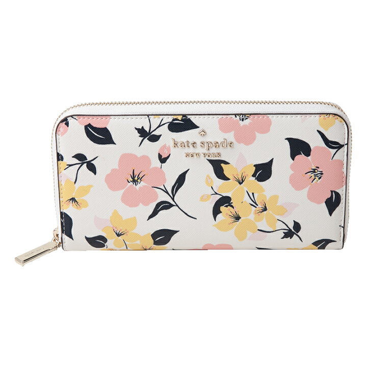 楽天市場】ケイトスペード kate spade ラウンドファスナー長財布