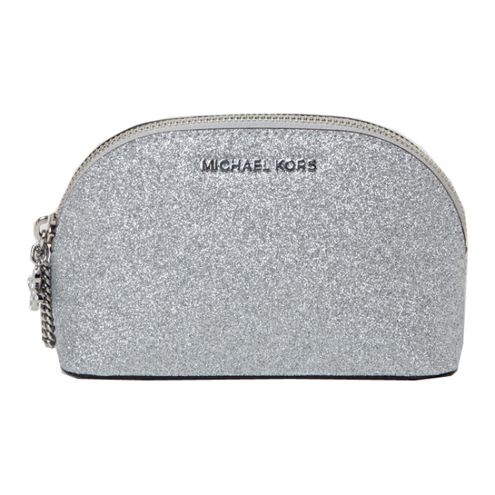 楽天市場】マイケルコース ポーチ MICHAEL KORS 小物 シルバー 化粧 