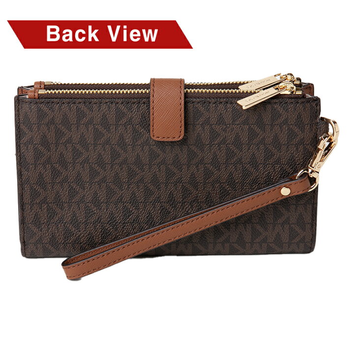 楽天市場】マイケルコース MICHAEL KORS 二つ折り財布 ダブル ジップ  