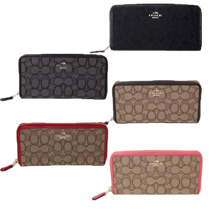 楽天市場】コーチ COACH 小物(長財布) アウトライン シグネチャー  
