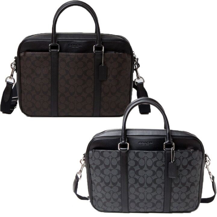 楽天市場】コーチ COACH バッグ メンズ 2wayバッグ シグネチャースリム 