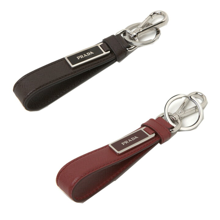楽天市場】プラダ キーホルダー PRADA SAFFIANO ストラップ キー  