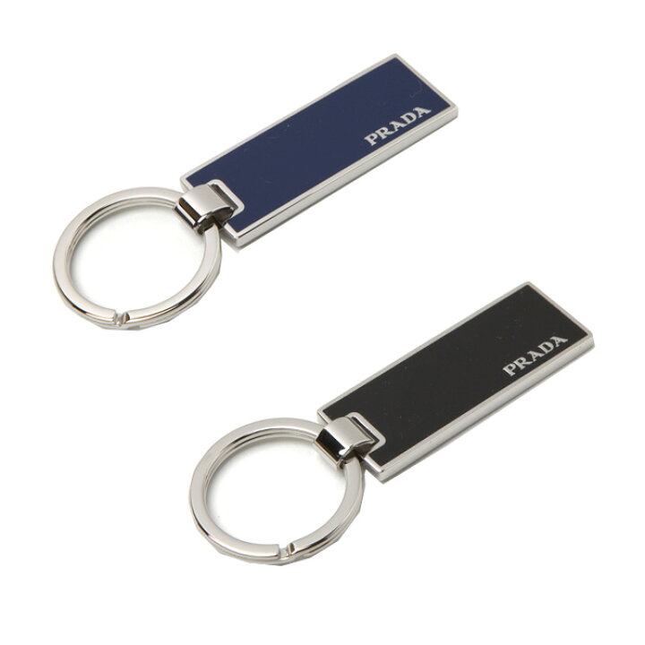 楽天市場】プラダ キーホルダー PRADA ロゴ入りメタル プレート 
