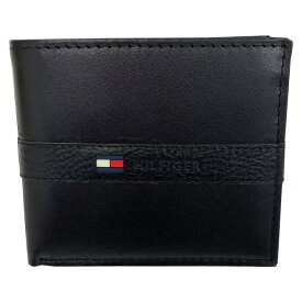 訳あり トミーヒルフィガー TOMMY HILFIGER 二つ折り財布 小銭入れ付き レザー メンズ 31tl25x001 BOX付 ラッピング不可