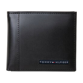 訳あり トミーヒルフィガー TOMMY HILFIGER 二つ折り財布 小銭入れ付き レザー メンズ 31tl25x023 BOX付 ラッピング不可