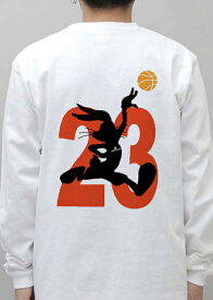 T-shirt long ロンT ストリートファッション おしゃれ 高品質　白 黒 ホワイト ブラック 送料無料 送料込み かっこいい ストリートブランド ユニセックス デニスロッドマン ロッドマン NBA バスケ ジョーダン シカゴブルズ