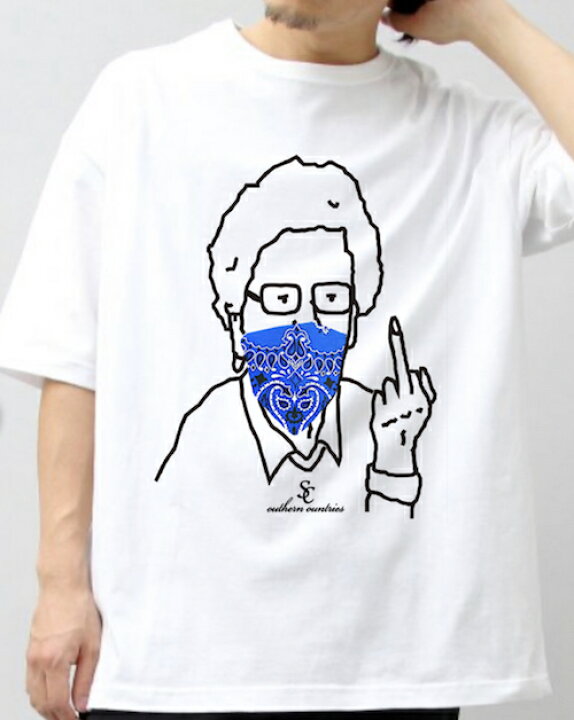 楽天市場 送料無料 ステッカープレゼント Tシャツ Tシャツ 半袖 春 夏 コーデ 白 黒 運動 スポーツ おしゃれ お洒落 オシャレ かっこいい ユニセックス シンプル 面白い メンズ レディース 可愛い おばあちゃん グランマ Fuck ファック 中指 おばあさん ファンキー