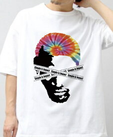 ★T-shirt Tシャツ tシャツ 春 夏 半袖 オーバーサイズ ビッグシルエット お洒落 白 黒 White Black メンズ デニスロッドマン ロッドマン ジョーダン バスケ バスケットボール NBA かっこいい ストリート系 アメリカン ダイタイ 柄 虹色