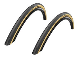 2本セット SCHWALBE ONE ADDIX シュワルベワン クリンチャー 700c (700×25c, クラシックスキン(Classic-Skin)) [並行輸入品]