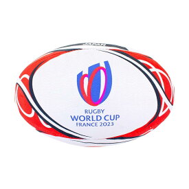 RWC2023 日本 ラグビー ボール ワールドカップ 2023年 ギルバート ジャパン ホワイト レッド フラッグ ボール Size5 (日本) [並行輸入品]