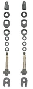 2�Z�b�g MAVIC(�}���B�b�N) UST �`���[�u���X�o���u tubeless (80mm) [���s�A���i]