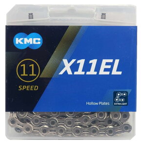 KMC X11EL �`�F�[�� 11��/11S/11�X�s�[�h/11speed �p 118Links (�V���o�[) [���s�A���i]