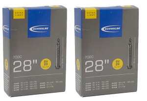 2{Zbg SCHWALBE(Vx) 700×18/25Cpyʃ`[u  60mm Oou SV20 EXTRA LIGHT [sAi]
