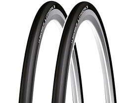 2本セット MICHELIN(ミシュラン) LITHION 3 リチオン3 タイヤ 700C (ブラック, 700×25c) [並行輸入品]