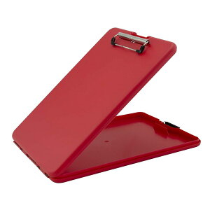SAUNDERSiT_[Xj SlimMate STORAGE CLIPBOARD (RED)
