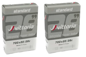 Vittoria Ci[`[u 700x20/28c 80mm 2Zbg Oou Standerd inner tube [sAi]