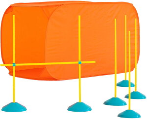 AEg[hnEh@Zip & Zoom Indoor Dog Agility Training Kit