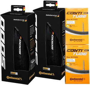�^�C���ƃ`���[�u2�{�Z�b�g Continental(�R���`�l���^��) GRAND PRIX 5000 �O�����v��5000 [���s�A���i] (700x25c-����42mm)