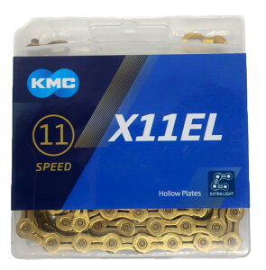 KMC X11EL �`�F�[�� 11��/11S/11�X�s�[�h/11speed �p 118Links (�S�[���h) [���s�A���i]