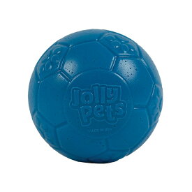 Jolly Pets ミニジョリーサッカーボールフローティングバウンシングドッグトイ4インチ オーシャンブルー