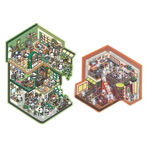 �n�E�X�X�e�b�J�[ 3d ���� �X�e�b�J�[ �V�[���V�[�� ���i�V�[�����~�j�`���A�͌^ �h�[���n�E�X �������� �X�g���X���� �O�b�Y �ʔ��� �蒠 �V�[�� ���� �蒠�f�ރp�b�N ����X�e�b�J�[ ��