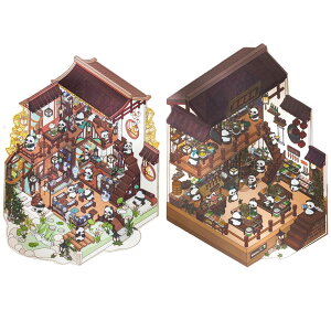 �n�E�X�X�e�b�J�[ 3d �V�[���V�[�� ���i�V�[�� ���� �X�g���X���� �O�b�Y �R���[�W�� �V�[�� ���� �� �h�[���n�E�X �������� DIY 3D���� �~�j�`���A�n�E�X ����L�b�g �蒠�f�R�f�ރV�[��