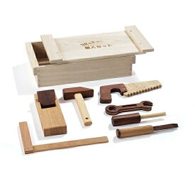 【最大100％Pバック！さらに半額クーポン】 【在庫限り】 ちびっこ職人セット 日本製 木製 子ども 子供 幼稚 キッズ 知育玩具 木製玩具 男の子 おとこ 大人 頭の体操 遊び具 おもちゃ 木おもちゃ 木製品 お洒落 木 立体おもちゃ 雑貨 ギフト 天然素材 ササキ工芸