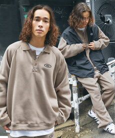 セットアップ対応】 スウェット スウェットパンツ 春 春服 秋 秋服 冬 冬服 裏起毛 オーバーサイズ 上下セット イージーパンツ ブランドロゴ ドロップショルダー ユニセックス 男女兼用 ペア S M L XL MSG
