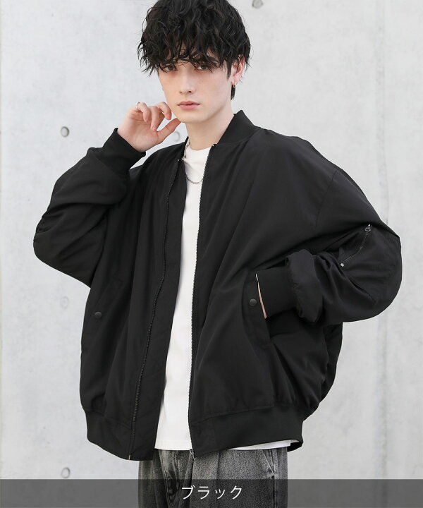 楽天市場】ma-1 メンズ ブルゾン ジャケット アウター 春 春服 