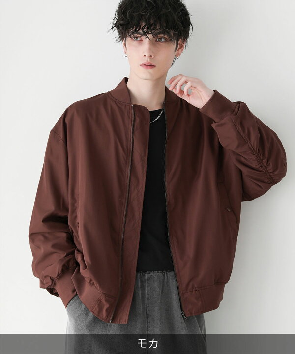 楽天市場】ma-1 メンズ ブルゾン ジャケット アウター 春 春服 