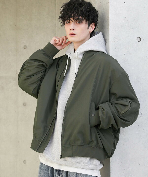 楽天市場】ma-1 メンズ ブルゾン ジャケット アウター 春 春服 