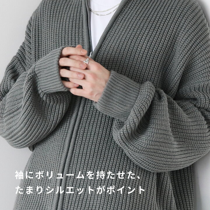楽天市場】ドライバーズニット ジップニット ニット カーディガン 