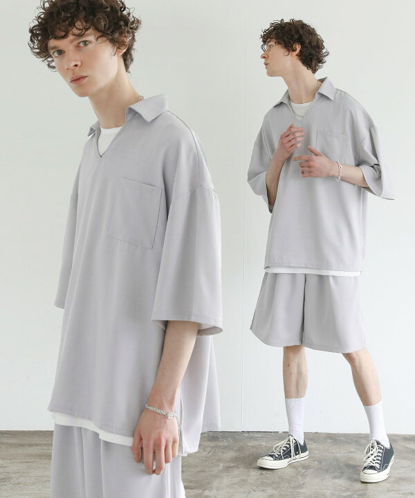 楽天市場】3点セット】 セットアップ メンズ 夏 夏服 春夏 シャツ 半袖 