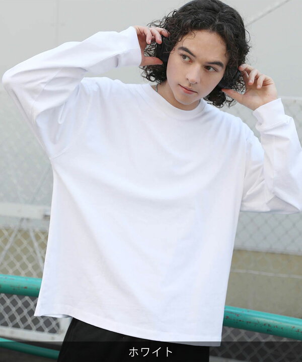 楽天市場】Tシャツ メンズ 長袖 ロンT ロンティー ワンポイント ロゴ 
