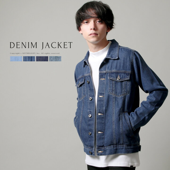 楽天市場 デニム ジャケット Gジャン メンズ ファッション 春 秋 冬 トレンド 着こなし コーディネート Soyous ソユーズ