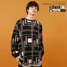 楽天市場 幾何学 柄幾何柄 Tシャツ カットソー トップス メンズファッションの通販