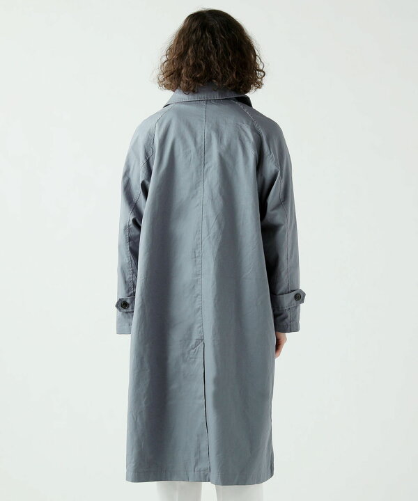 楽天市場 コート ロングコート ステンカラーコート アウター メンズ 春 秋 春服 秋服 オーバーサイズ ラフ 無地 チェック 綿100 Tr生地 ブラック ベージュ ブルー ガンクラブ Soyous ソユーズ