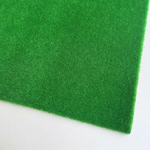 タケダ 芝生マット 裏面シール付き 30×33cm カット自由 人工芝シート ジオラマ 模型 フィギュア台座 ディスプレイ用 人工芝 芝生シート シール付き ジオラマ 鉄道模型 Nゲージ プラモデル 簡