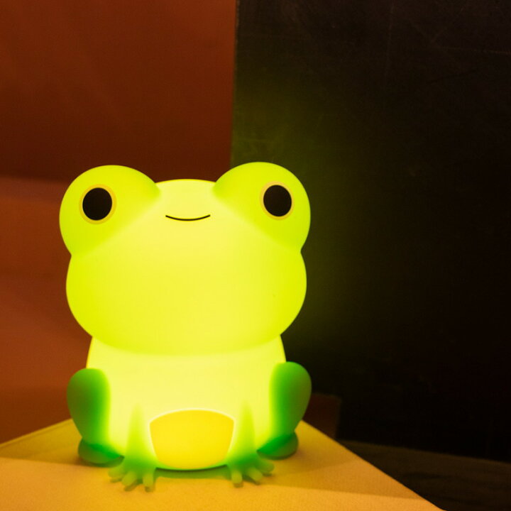 楽天市場】ナイトライト かわいい カエル型ライト デスクライト LED 