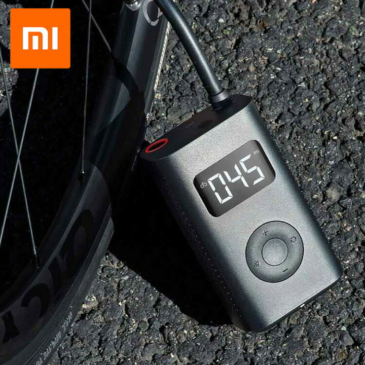 楽天市場】シャオミ xiaomi 空気入れ 自転車 充電式 電動エアー 