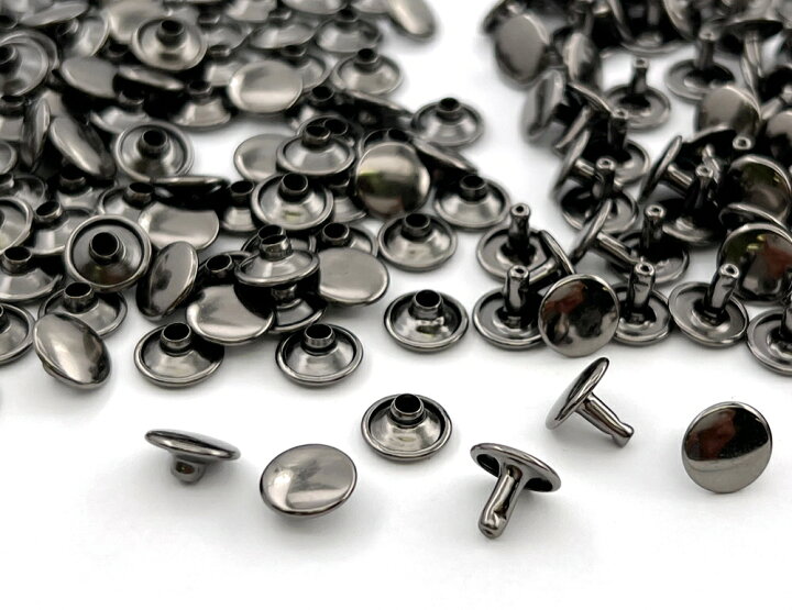 楽天市場】「両10並」 両面カシメ 頭径10mm 足7mm 100組入／卸 1000 