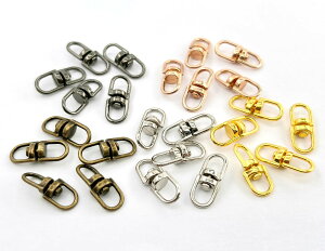 回転カン 小サイズ 約45個入り 丈15.5mm カン内径4mm