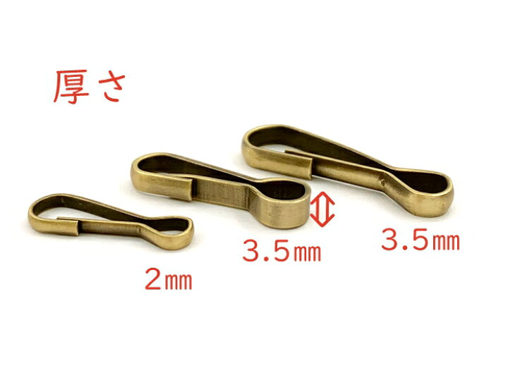 楽天市場】「板ナ23」 40個入 板ナスカン 全長23mm 尾内径3.8mm 幅 