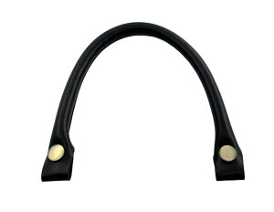 「Mo32」 バッグ 持ち手 着脱 ホック式持ち手 長さ32cm 太さ1cm 1本入 カバン 持ち手 本革風合いに 合皮持ち手 バッグ持ち手交換用 縫付不要 簡単取付 バック持ち手 鞄の取っ手