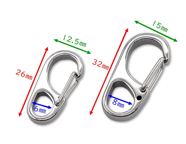 10個 カラビナ フック クリップ ステンレススチール 304 50mm 60mm 70mm 80mm 長さ ステンレススチール ク DOKEEP 2個入 頑丈 大型 カラビナ ミニカラビナ 耐荷重 200kg スナップフック SUS420J2 ステンレス鋼 軽量 耐久性 おしゃれ  多機能 スプリングフック 7cm : DOKEEP直営店 - 通販 - Yahoo!ショッピング 