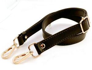 「Ri20」 ショルダーストラップ バッグ用 幅20mm 長さ74〜130cm 長さ調節 付け替え ショルダー ストラップのみ ショルダーストラップ 太め 合皮 本革風合いに ショルダーストラップ ス