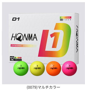{ԃSt@St{[ HONMA D1{[ 1_[X(12)/}`J[ BT2401_MC HONMA GOLF